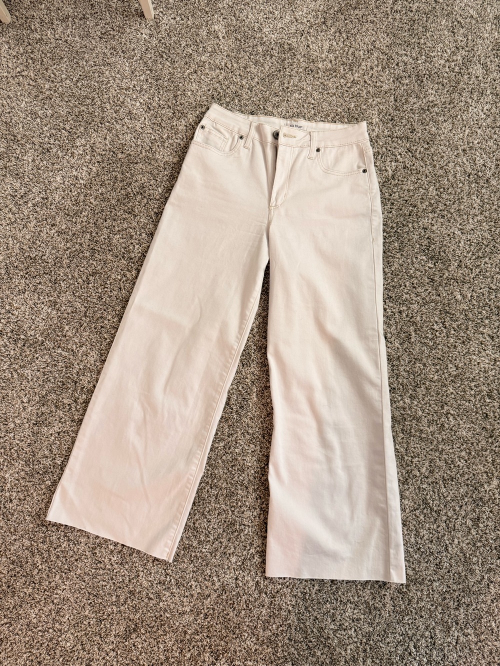 STS blue- Wide Leg Women's Jeans in Off-White